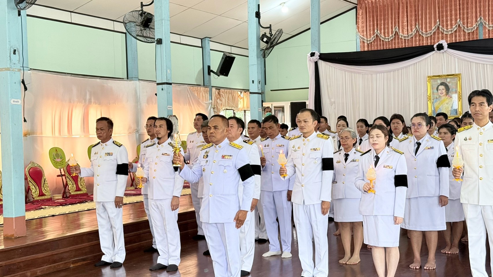สำนักงานพัฒนาชุมชนอำเภอเกาะกูด ร่วมกิจกรรมเฉลิมพระเกียรติ พระบาทสมเด็จพระเจ้าอยู่หัว เนื่องในโอกาสวันเฉลิมพระชนมพรรษา 28 กรกฎาคม 2569
