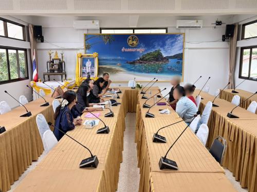 สำนักงานพัฒนาชุมชนอำเภอเกาะกูด ติดตามหนี้ค้างชำระประจำปี 2569