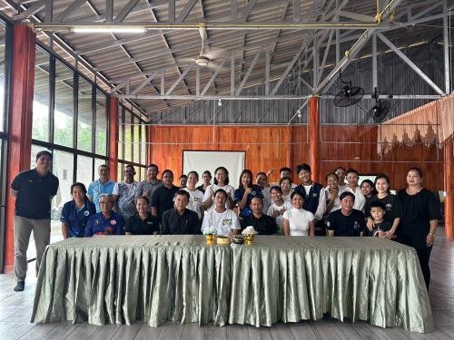 สำนักงานพัฒนาชุมชนอำเภอเกาะกูดเข้าร่วมประชุมขับเคลื่อนโครงการและกิจกรรมพัฒนาการท่องเที่ยว ตามเกณฑ์การท่องเที่ยวอย่างยั่งยืนโลก (GSTC)